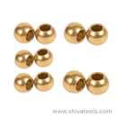 Table Fan Motor 8mm Shaft Bush ( Brass) Set of 10