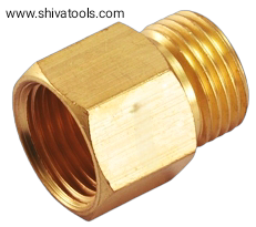  Foto zu Brass Fitting (Bsp) Adaptor Male X Female AMF3838 3/8"×3/8" 