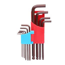 Taparia KBHM 9L Long Ball Point Allen Key Set 9 Pcs | 1.5–10 mm