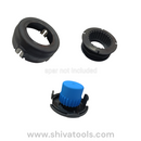 Husqwarna Type Tap and Go Big nut M12 X1.75mm - Trimmer Head for  Brush Cutter Attachment ( Husqvarna Zenoah  Thread )