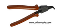 Taparia 1444-7C  L 18mm external bent Nose Circlip Plier( RED)
