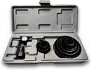 12PCS Hole Saw Set Multi Size Hole Cutter Kit for Wood, PVC, Plastic