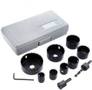 11PCS Hole Saw Set Multi Size Hole Cutter Kit for Wood, PVC, Plastic