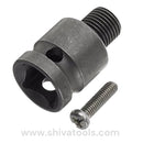 13mm  Drill Chuck Adapter for Impact Wrench | 1/2" Square Drive to Drill Chuck Converter | 1/2-20 UNF Mount With Key