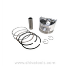 Piston Set with Rings for 168F/170F GX160 GX200 GX220 Engines – Piston Assembly Compatible with Water Pumps, 6.5 HP /7 HP Power Weeders, and Generators