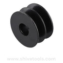 Double V-Belt Pulley 20mm Bore for 168F / 170F 7HP Engine (Flat Head) – Heavy Duty Spare Part for Chaff cutter Power Weeder, HTP Sprayer & Multi-Purpose Petrol Engines