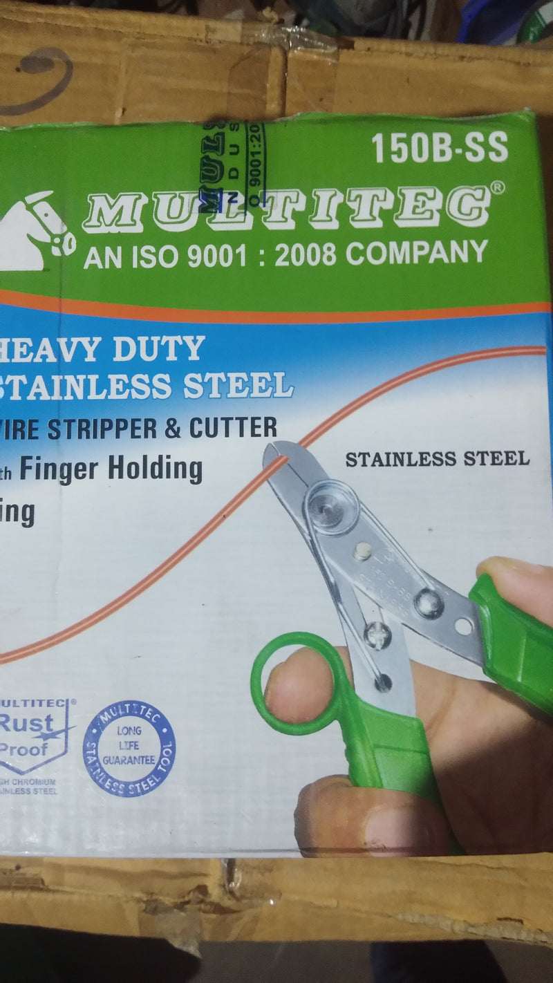 Multi Tec 150B Heavy Duty Stainless Steel  Wire Cutter & Wire Stripper