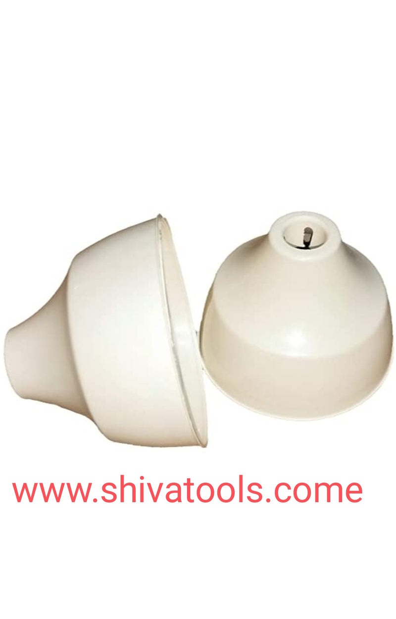 Ceiling Fan Down Rod Pvc Cup Set / Ceiling Fan Canopy - Suitable for All Types of ceiling Fans