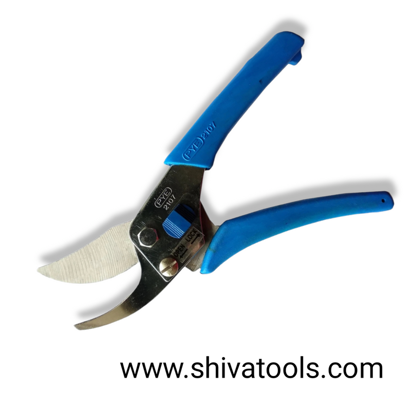 Pye-2107  Finecut Gardening Tools - Garden Shears Sharp Cutter Pruners Scissor, Pruning Seeds with Grip-Handle Flower Cutter