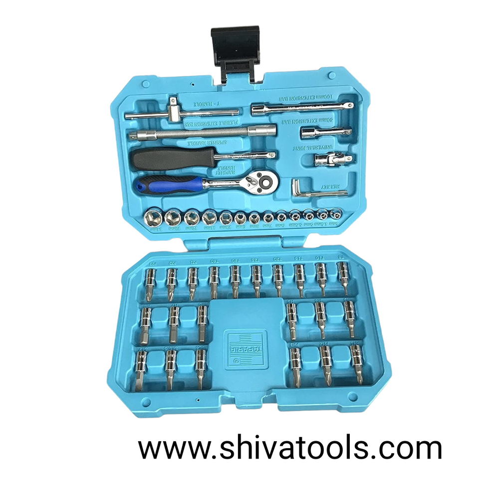 【saki toyoda様】専用・4点セット（2/2）青360g×2≪特割特価≫ Taparia Hand tools SA46 - 1/4 Inch Square Drive Socket Set