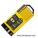 68-0002C STANLEY  Cushion Grip Screwdriver Set 16 pcs (Yellow and Black)