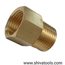 Brass Pipe Fittings  1/2" Male x 1/2 “ Female Adaptor(AMF1212 )pack of 5