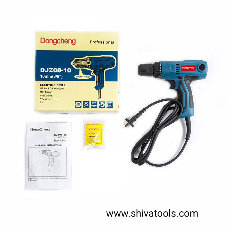 Dongcheng DJZ 08-10 ( 250 W ) 10mm Electrical Drill Machine