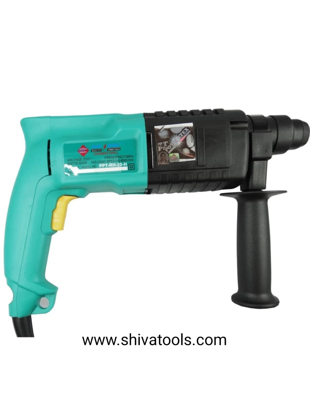 Powertex PPT RH 20 ECO 620 W 20mm Rotary Hammer Drill Machine