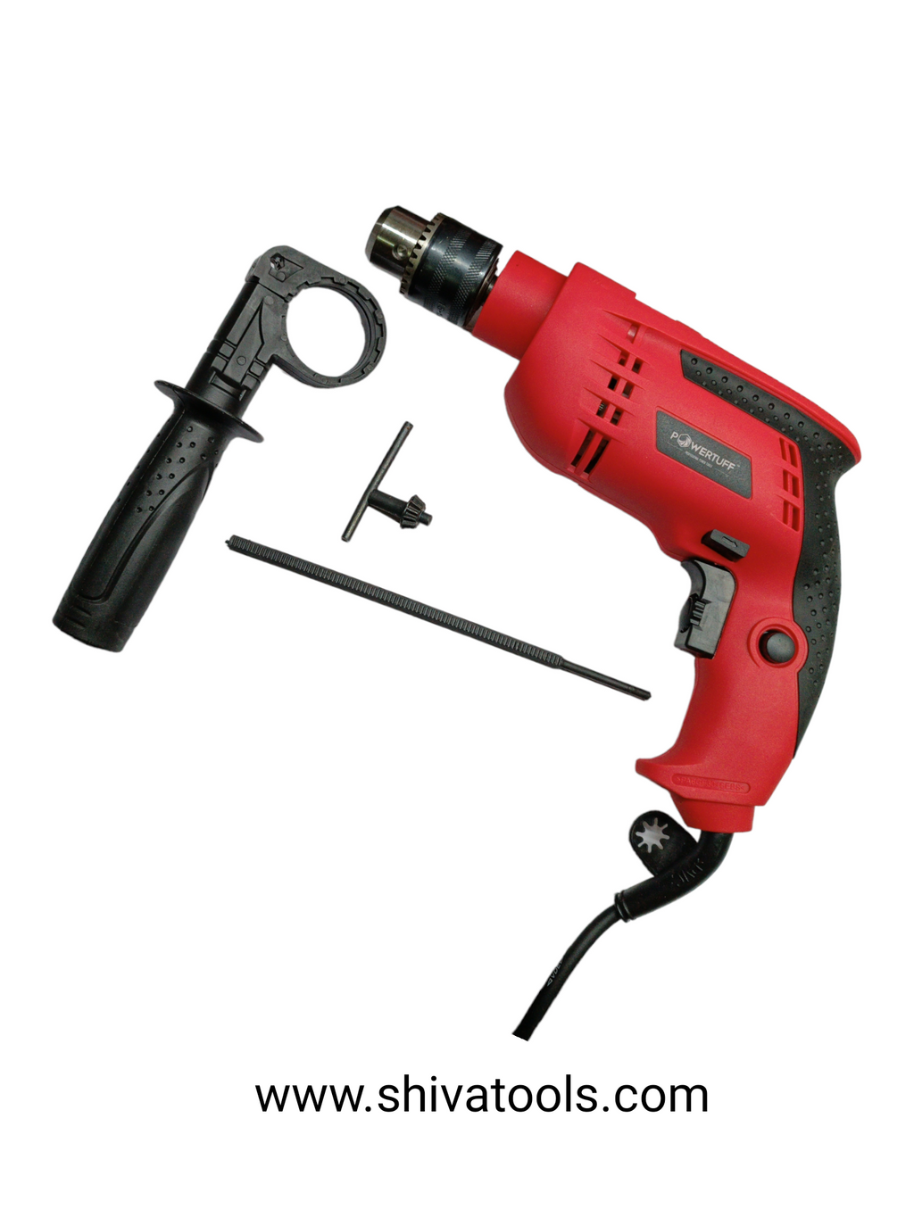 Powertuff PTE 13RE 650 W 13mm Electric Impact Drill Machine