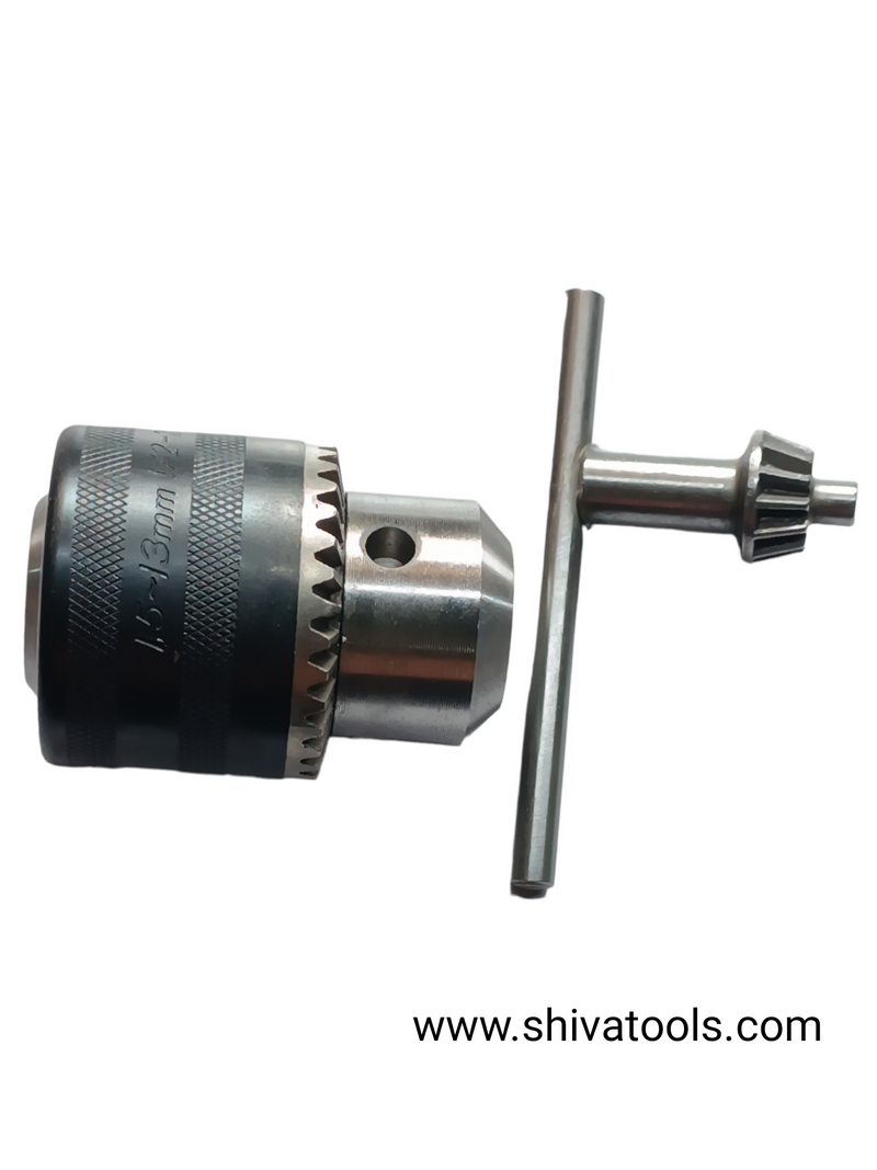 13 mm Drill Chuck With Key For All Type 13mm Cord Drill Machine