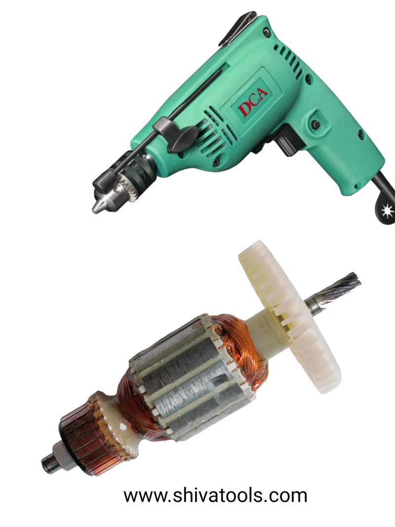 02-6A Armature suitable for 6mm Electric Drill Machine in All imported 6ld Model