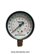 Accurate Pressure Gauge 2" And 1/4" groove size and pressure in 21 Kg/cm2