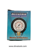Accurate Pressure Gauge 2" And 1/4" groove size and pressure in 21 Kg/cm2
