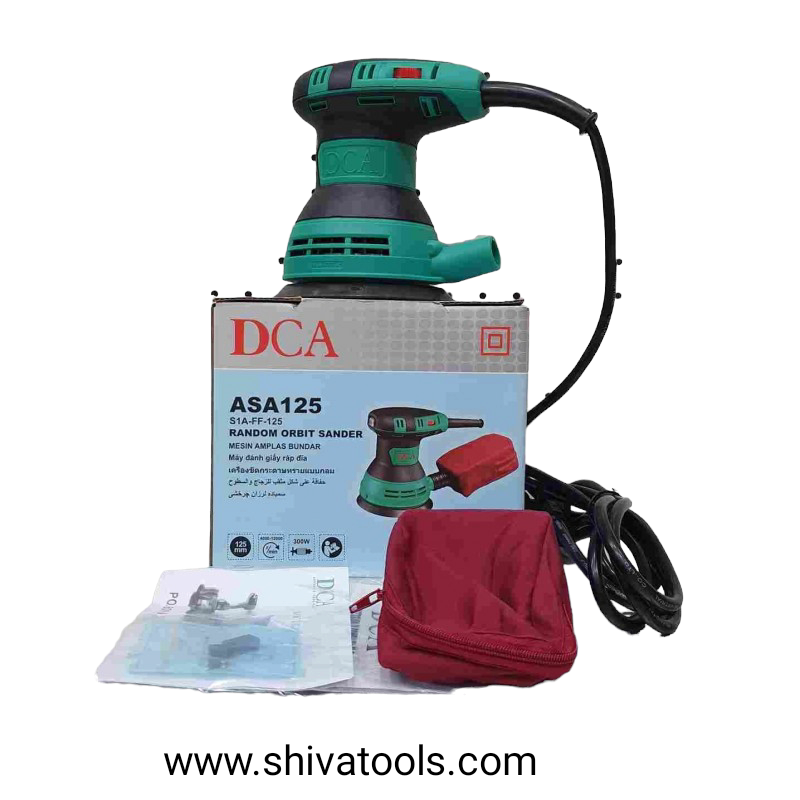 DCA ASA125 ( 300W ) Random Orb Sander Machine For Wood Working