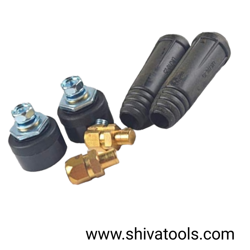 Welding machine Cable Connector Male Female (35-50 Size) 2 Set's of Ero Connector Male & Female connector