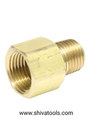 Brass Pipe Fitting (Bsp) Reducing Adaptor Male 1/4  Female 3/8 (AMF1438)  1/4"×3/8" Brass  fittings