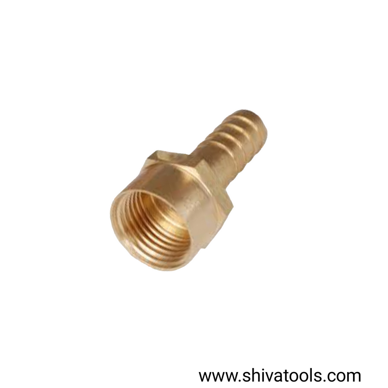 Brass Fitting (Bsp) Hose Nipple FeMale HNF3814 3/8"×1/4"