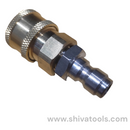 Car Washer Gun Quick Adaptor Set 14mm Female Brass 14mm Male Stainless Steel Quick Connector