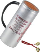 120x150 Mfd Keltron AC Capacitor For Motor Starting Capacitor Aluminium Body wire type
